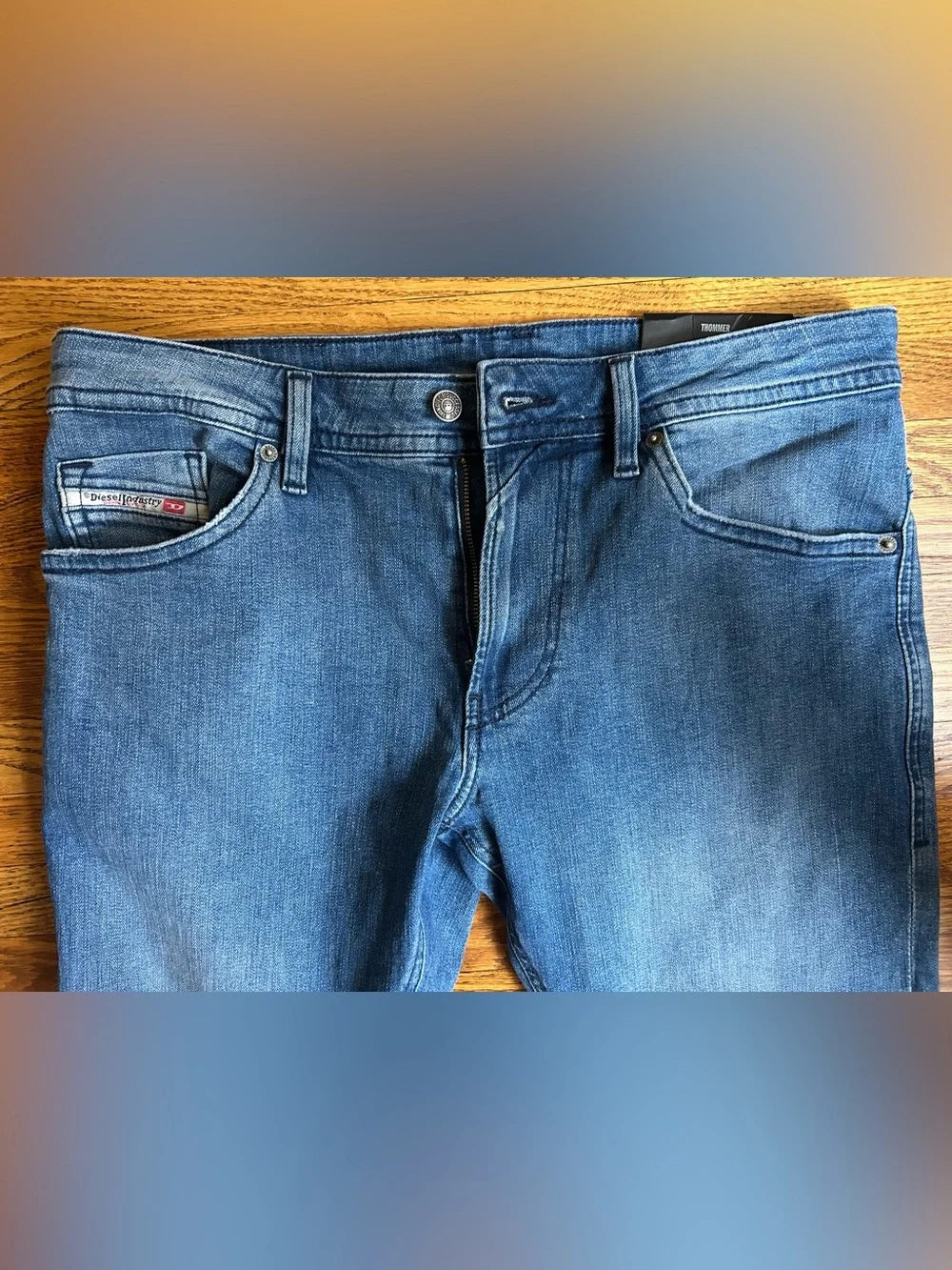 Diesel Men's Slim Fit Jeans - Picture 2 of 5